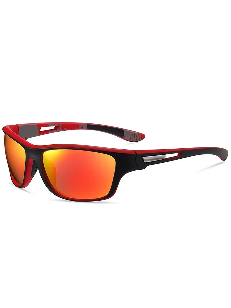Lentes de Sol Polarizadas Black/Red 1