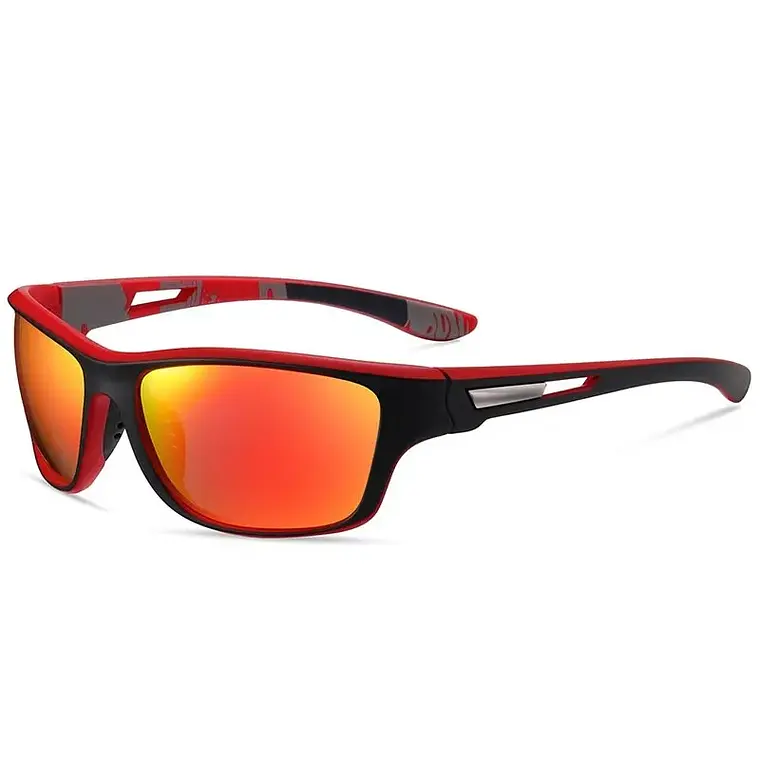 Lentes de Sol Polarizadas Black/Red 1