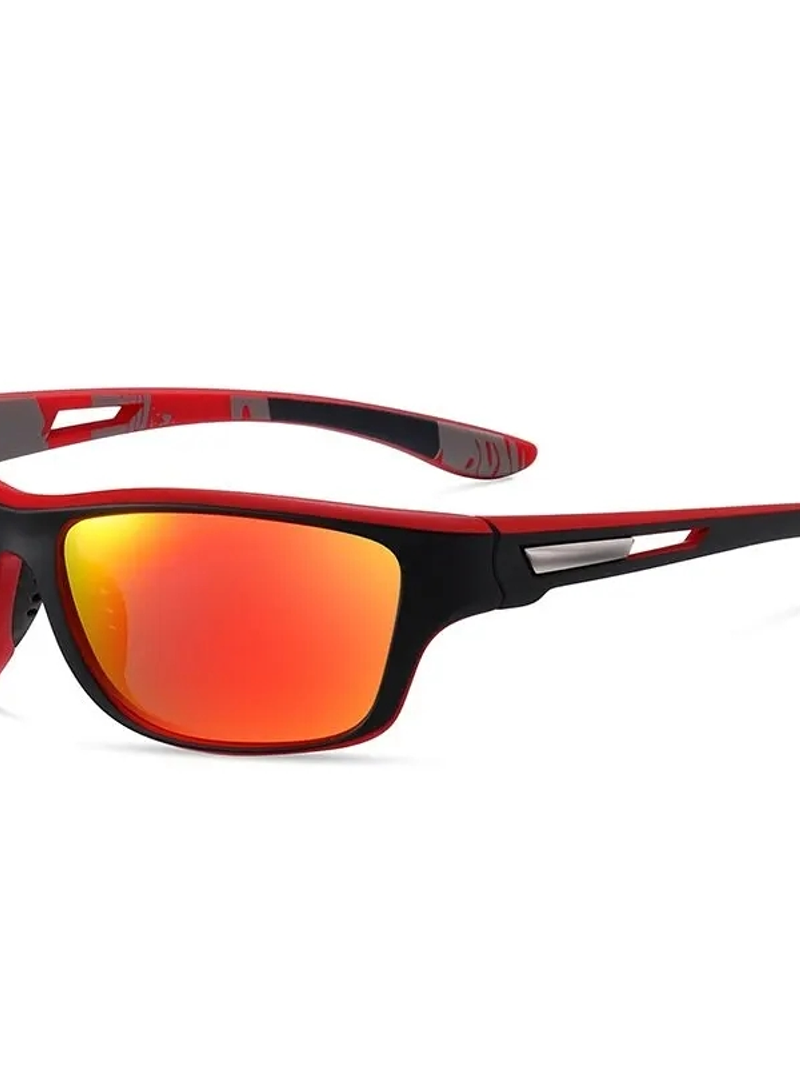 Lentes de Sol Polarizadas Black/Red 1