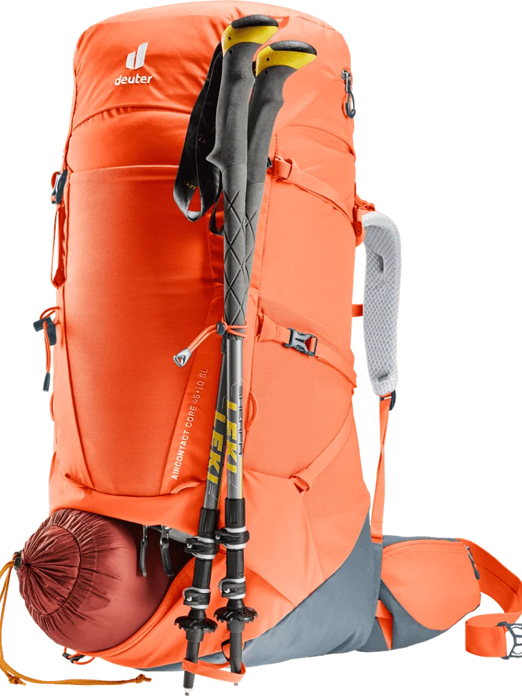 Mochila Aircontact Core 45 + 10 SL Paprika-Graphite 8