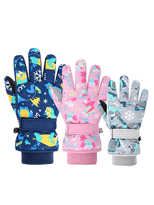 Guantes de Nieve Infantil 7-9 Años