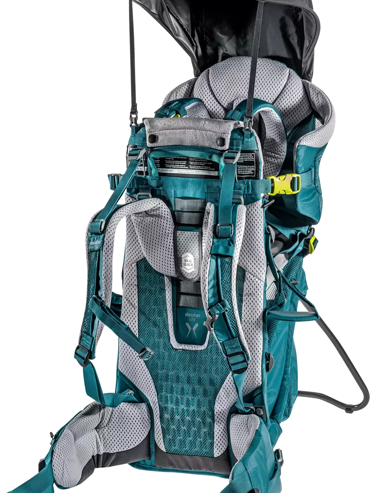 Mochila Porta Bebé Kid Comfort Active SL Demin + Techo 2