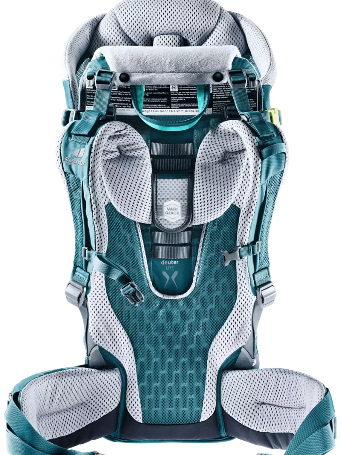 Mochila Porta Bebé Kid Comfort Active SL Demin + Techo 6