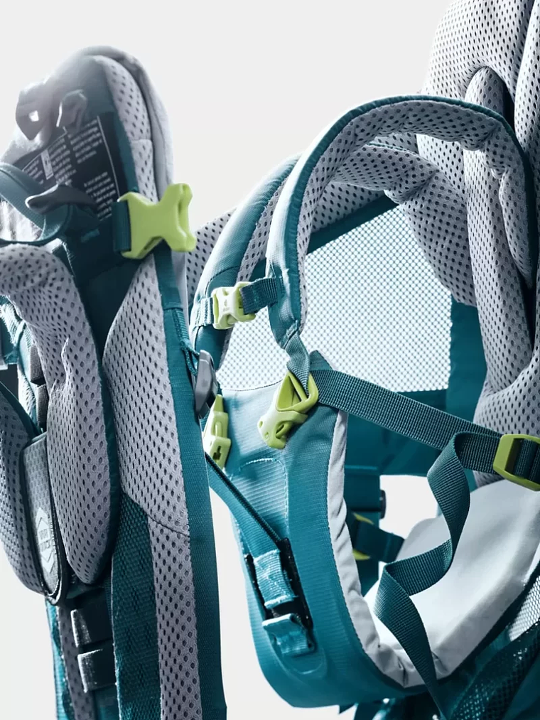 Mochila Porta Bebé Kid Comfort Active SL Demin + Techo 7