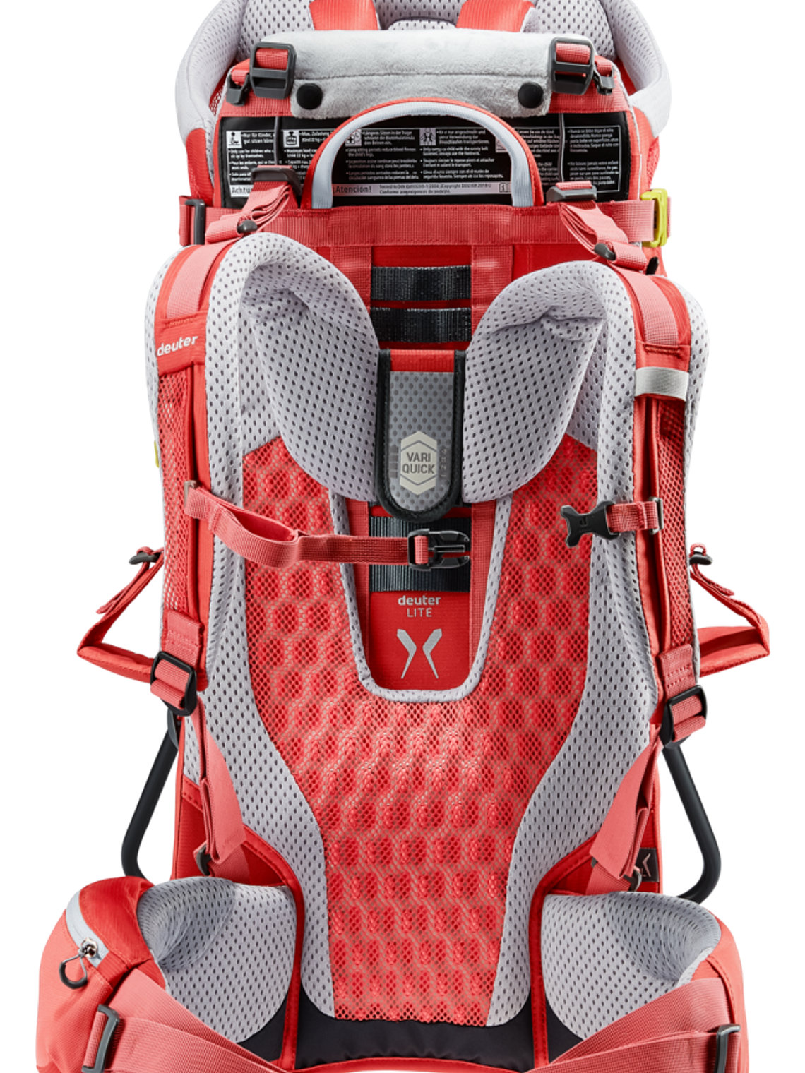 Mochila Porta Bebé Kid Comfort Active SL Currant + Techo 3