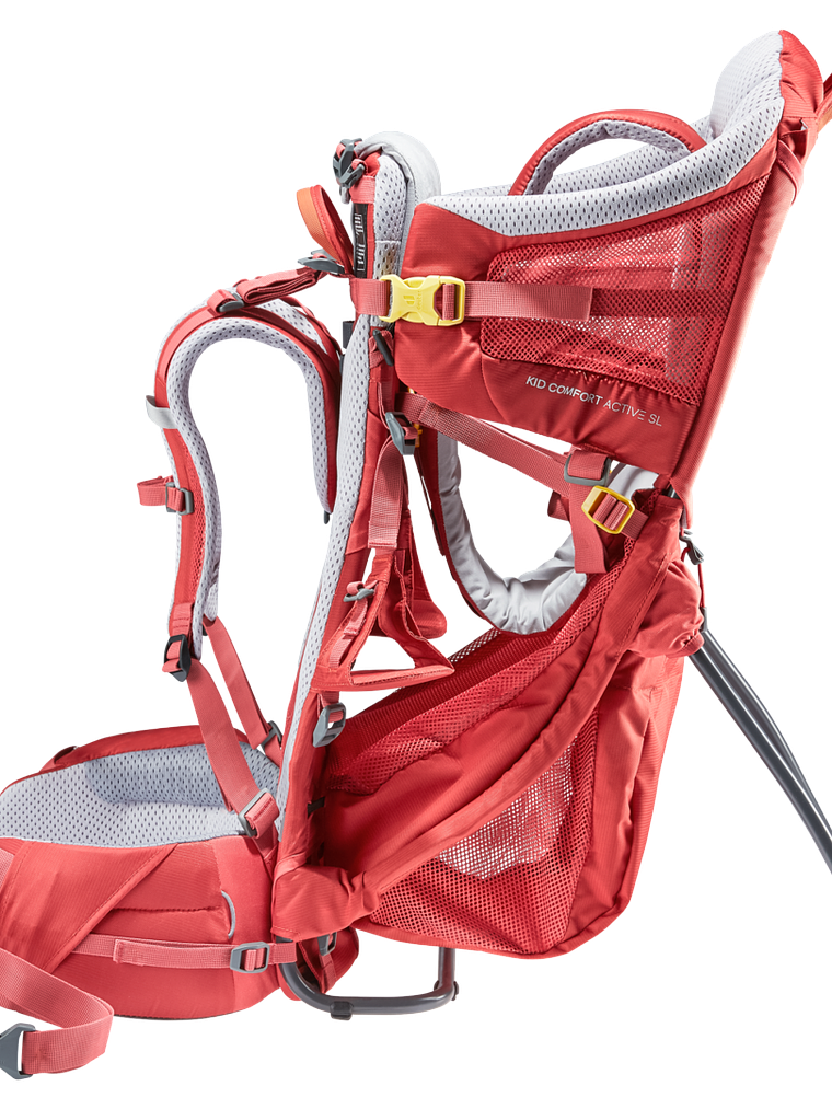 Mochila Porta Bebé Kid Comfort Active SL Currant + Techo 4