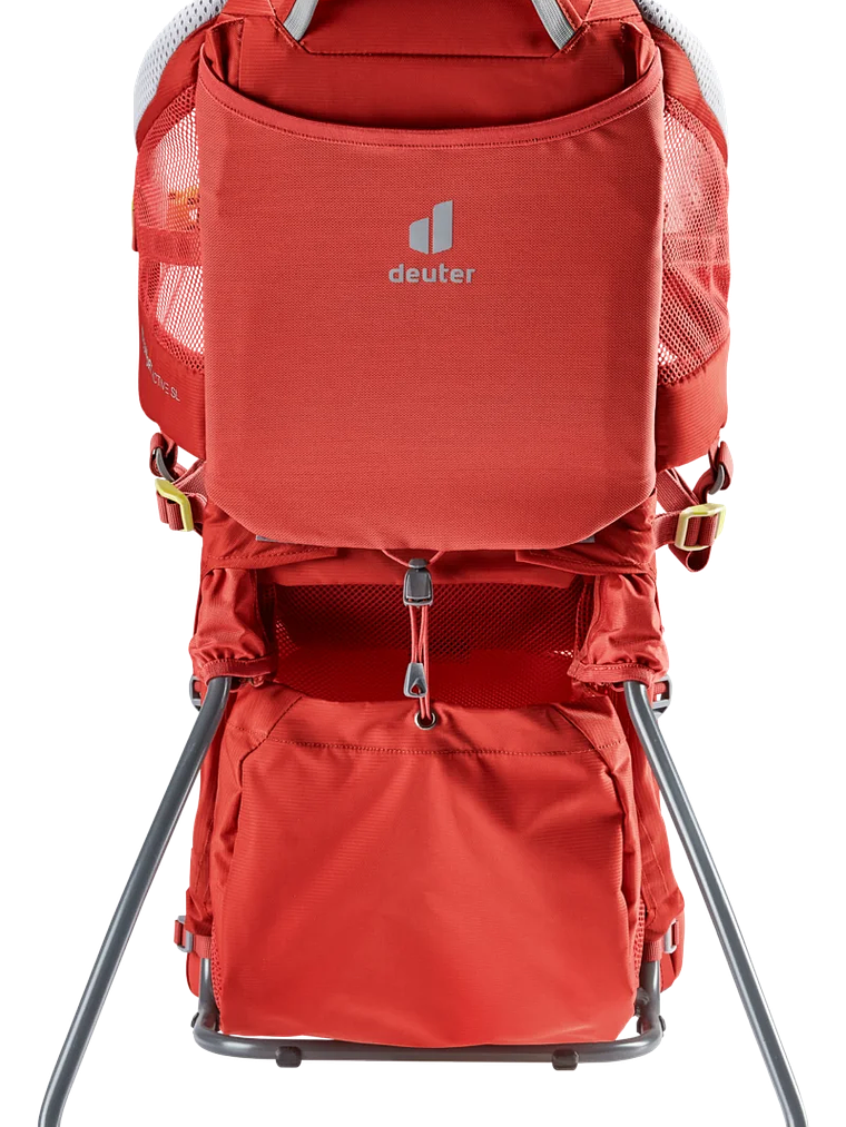 Mochila Porta Bebé Kid Comfort Active SL Currant + Techo 7