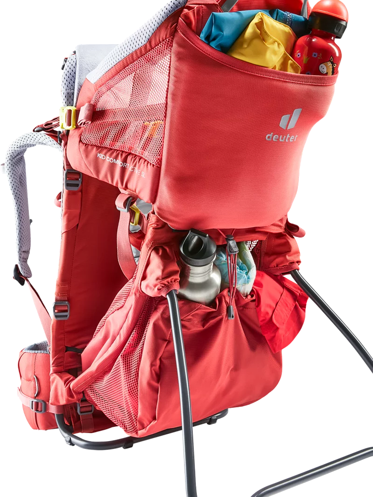 Mochila Porta Bebé Kid Comfort Active SL Currant + Techo 10