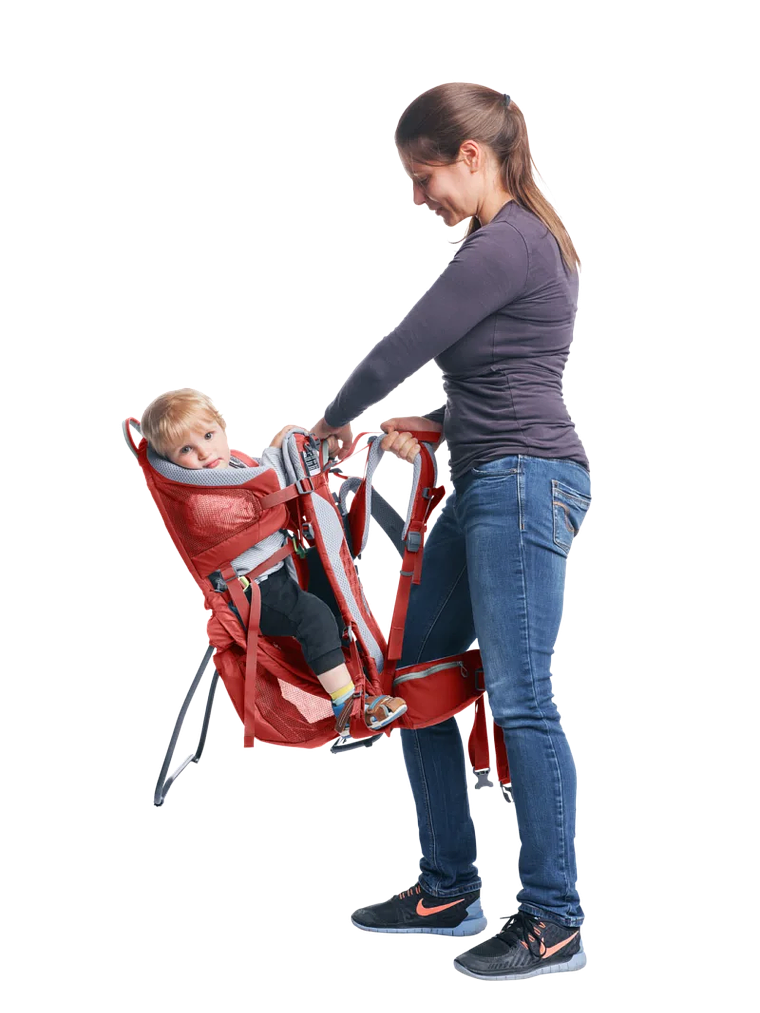 Mochila Porta Bebé Kid Comfort Active SL Currant + Techo 13