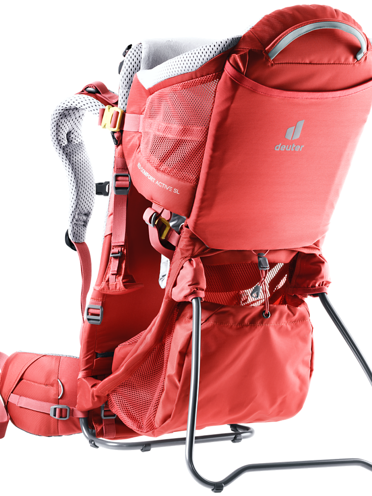 Mochila Porta Bebé Kid Comfort Active SL Currant + Techo 17