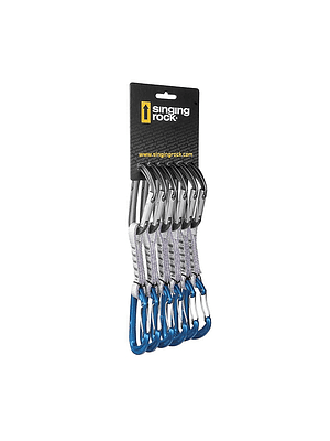 Six Pack Cintas Express  Aluminio 16 cm Wire Singin Rock