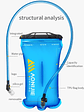 Bolsa de Hidratación Aonijie 1.5 L SD62 - Miniatura 6