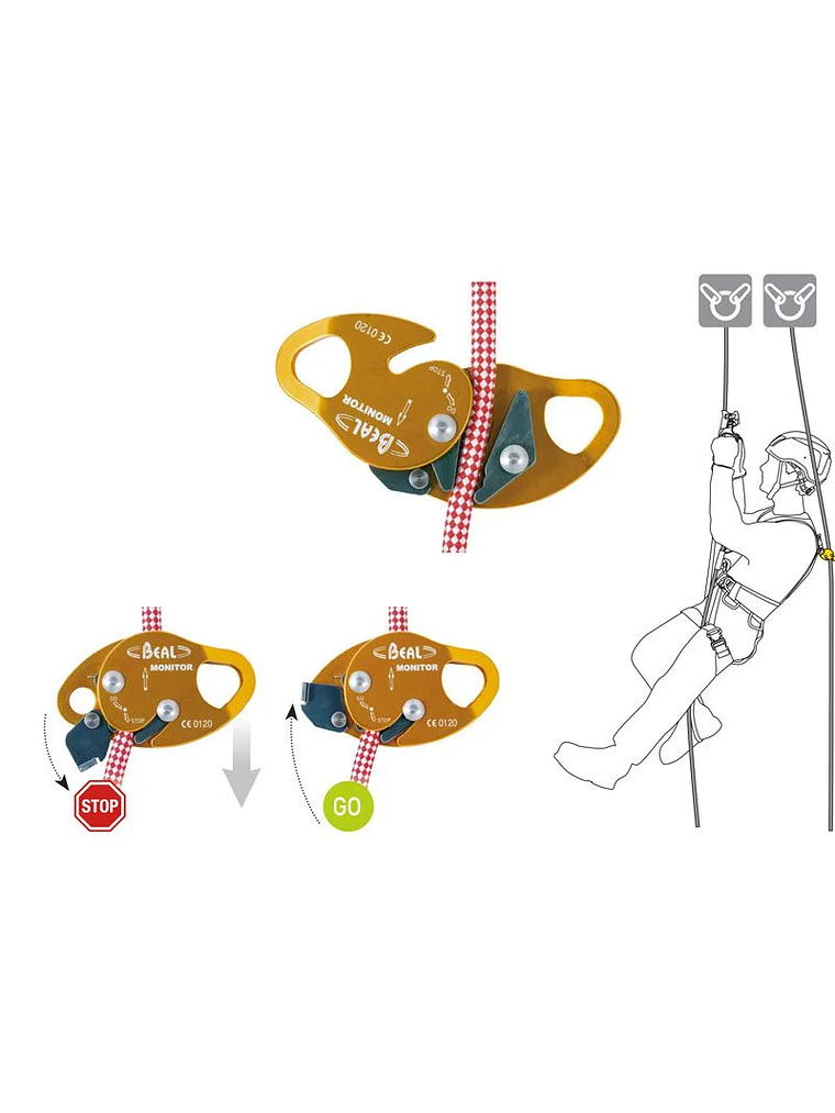 Deslizador Anticaída Monitor Beal 3