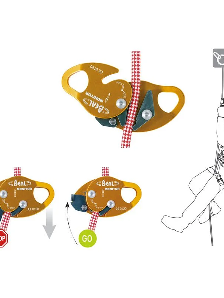 Deslizador Anticaída Monitor Beal 3