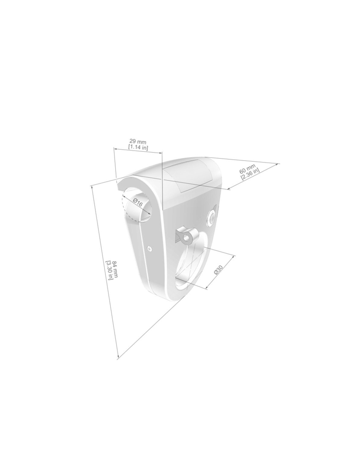 Deslizador Anticaídas horizontal Skiline Run para cable de acero 16mm 6