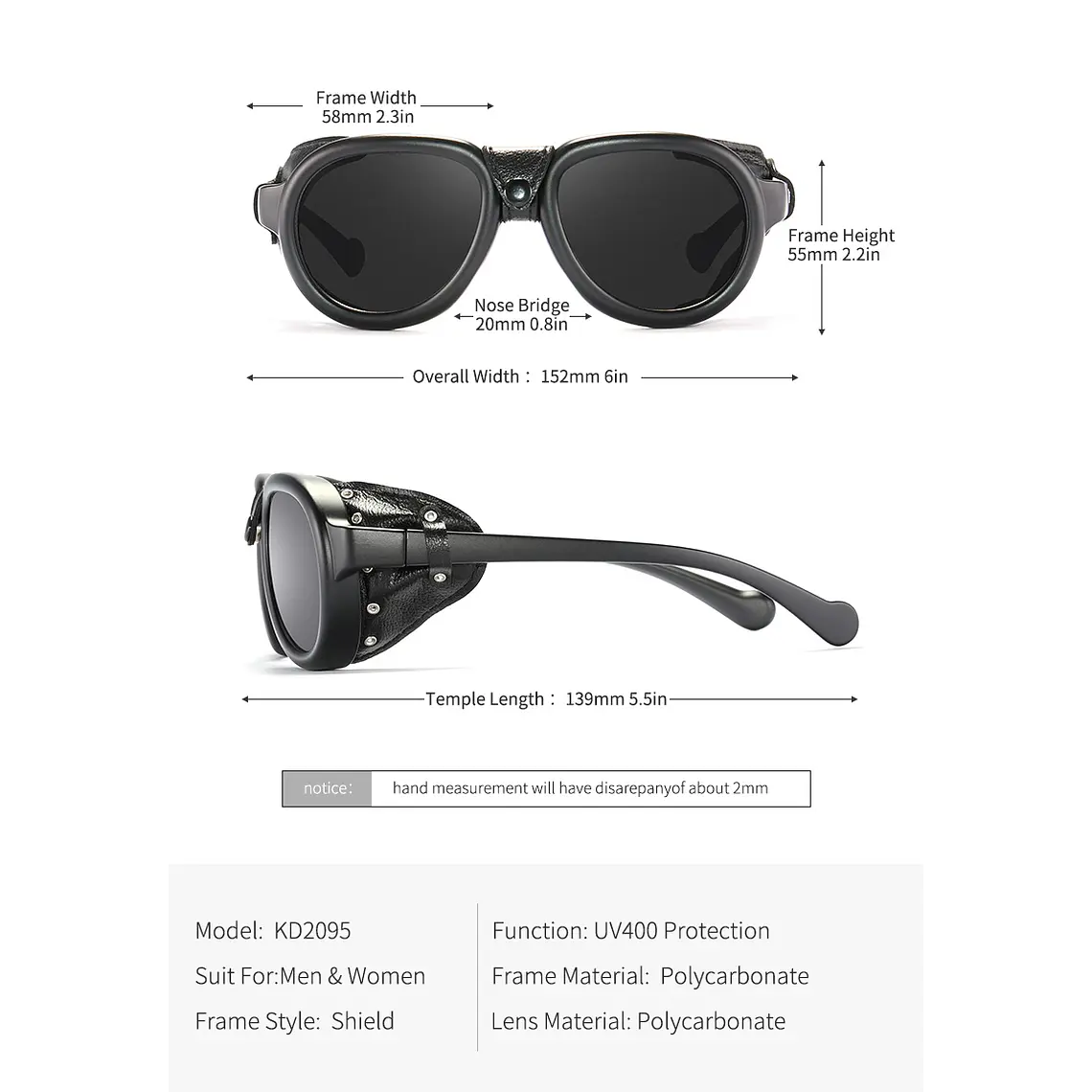 Gafas Classic Pilot Shield 4