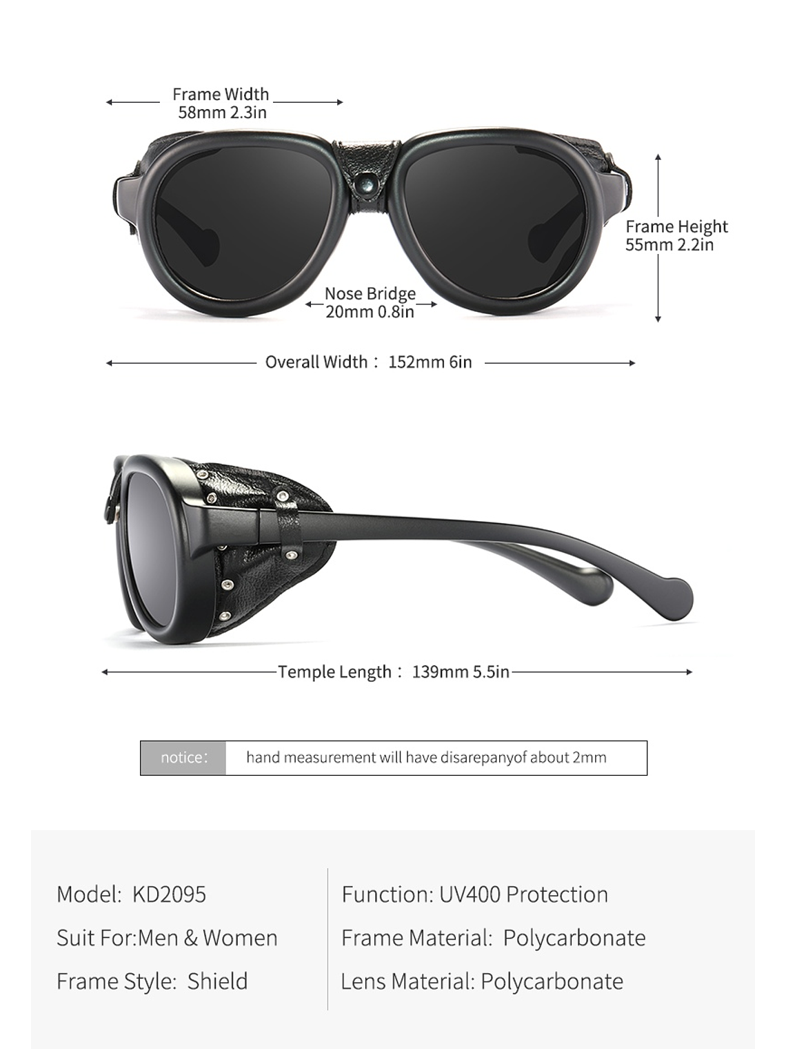 Gafas Classic Pilot Shield 4