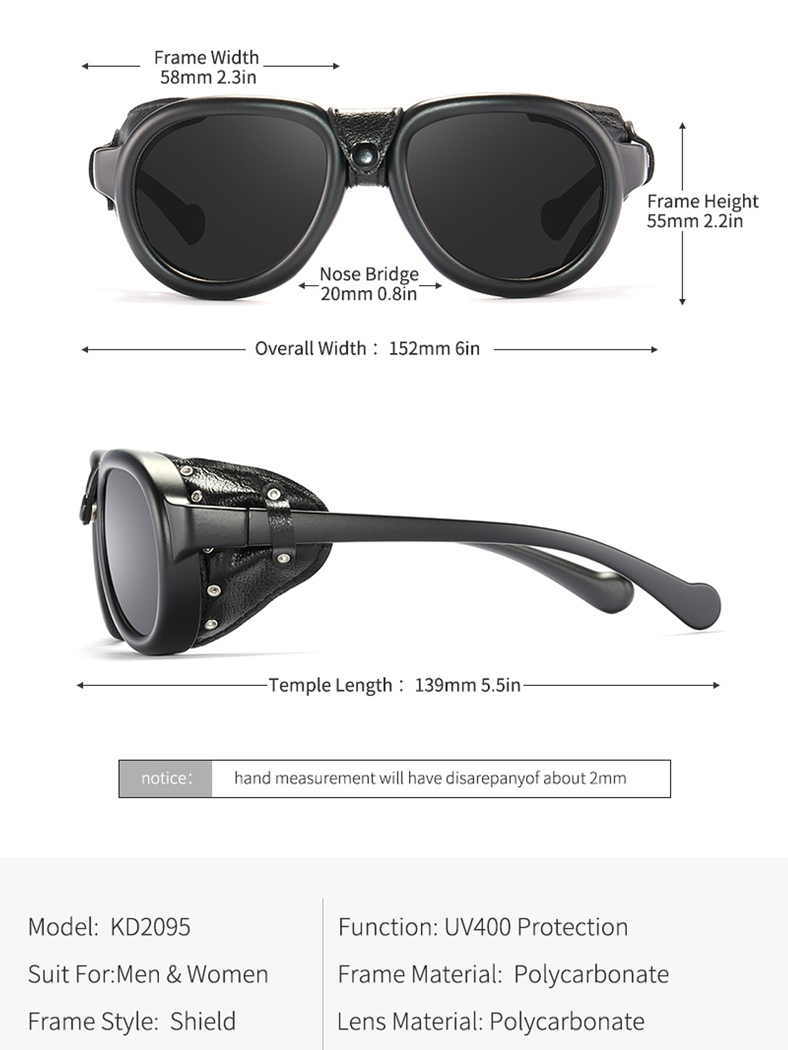 Gafas Classic Pilot Shield 4