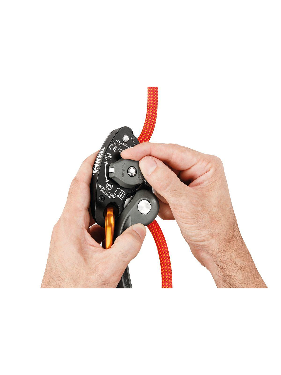 Asegurador con Frenado Asistido Petzl GRIGRI + 2