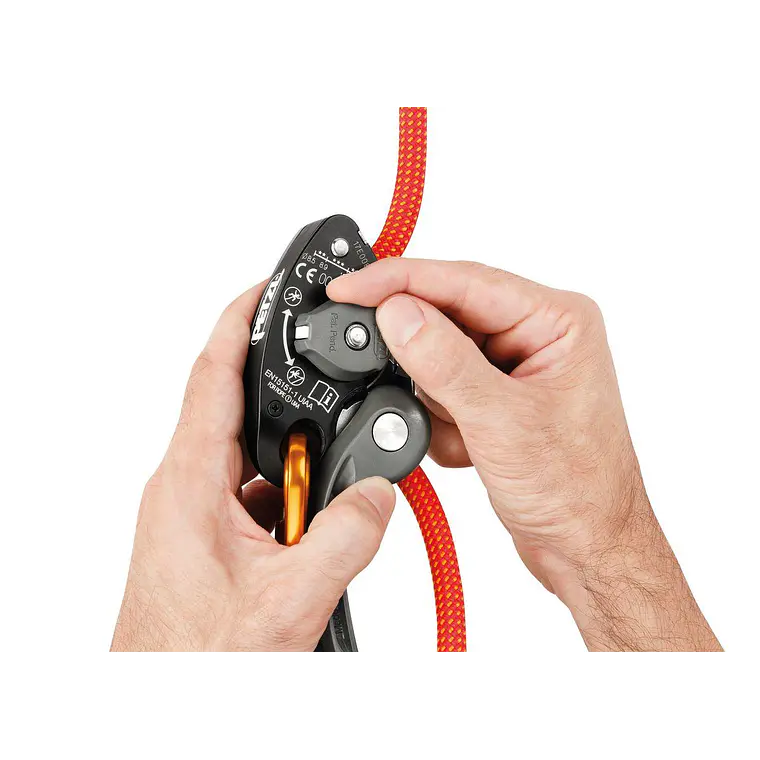Asegurador con Frenado Asistido Petzl GRIGRI + 2
