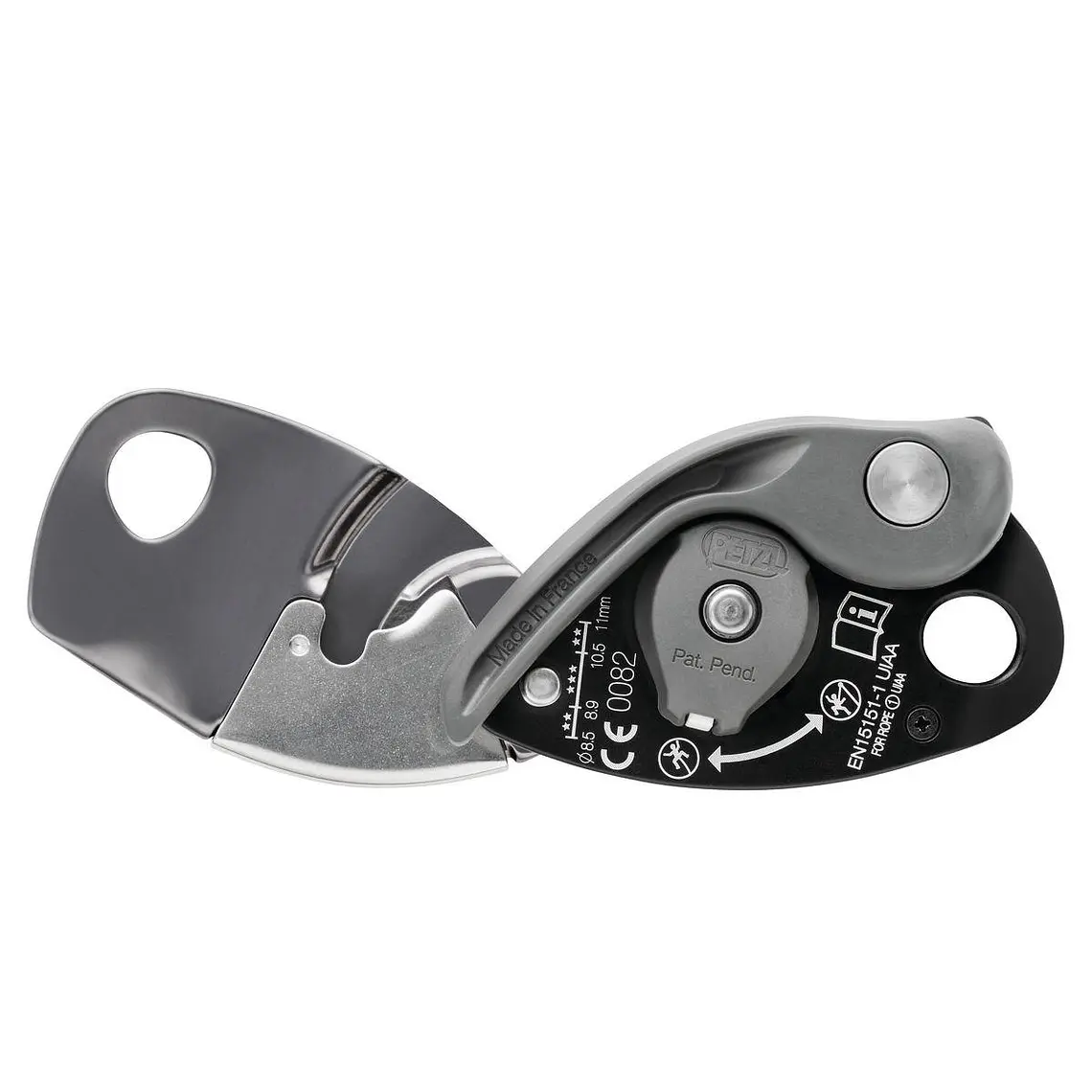 Asegurador con Frenado Asistido Petzl GRIGRI + 4