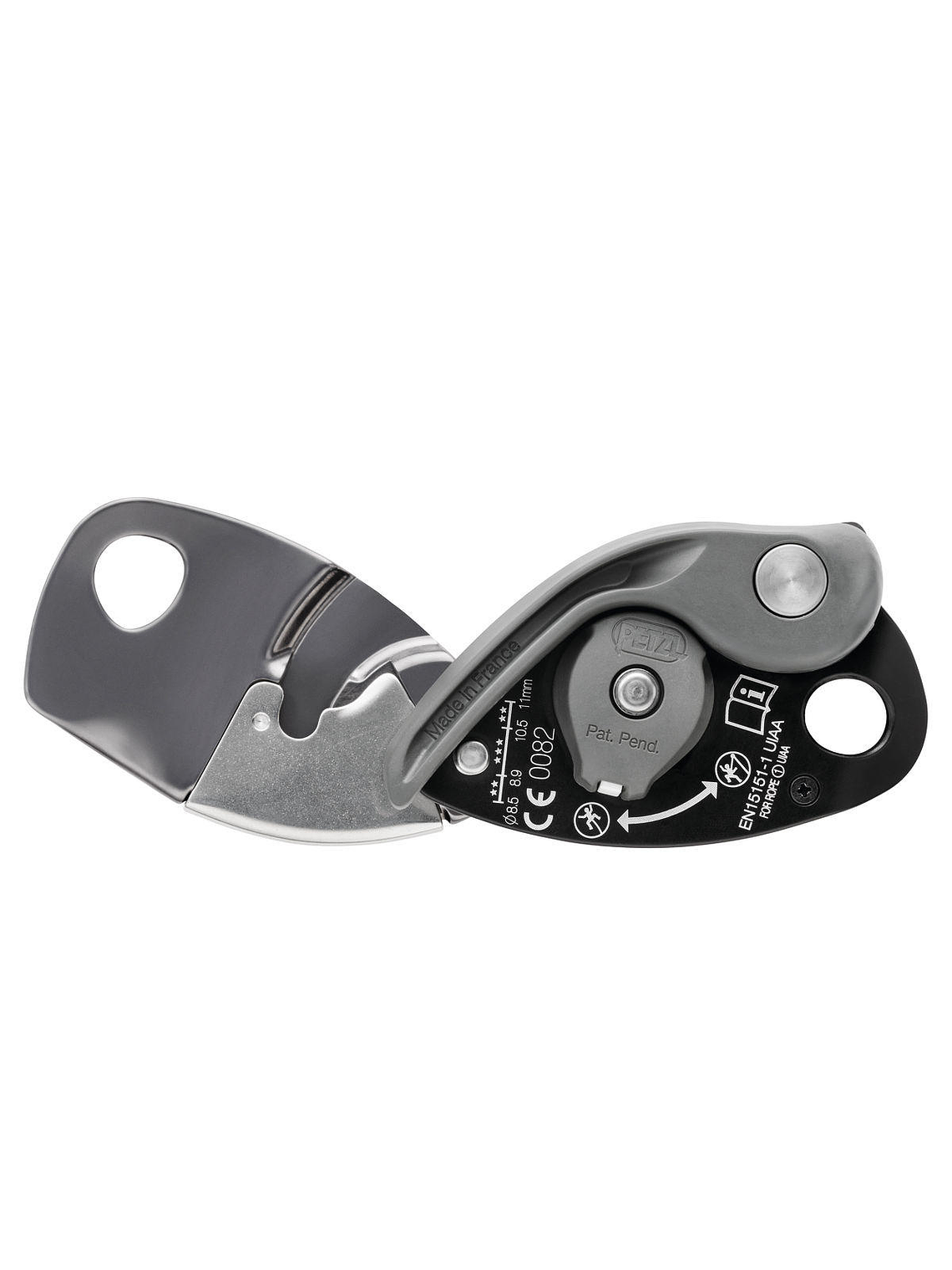 Asegurador con Frenado Asistido Petzl GRIGRI + 4