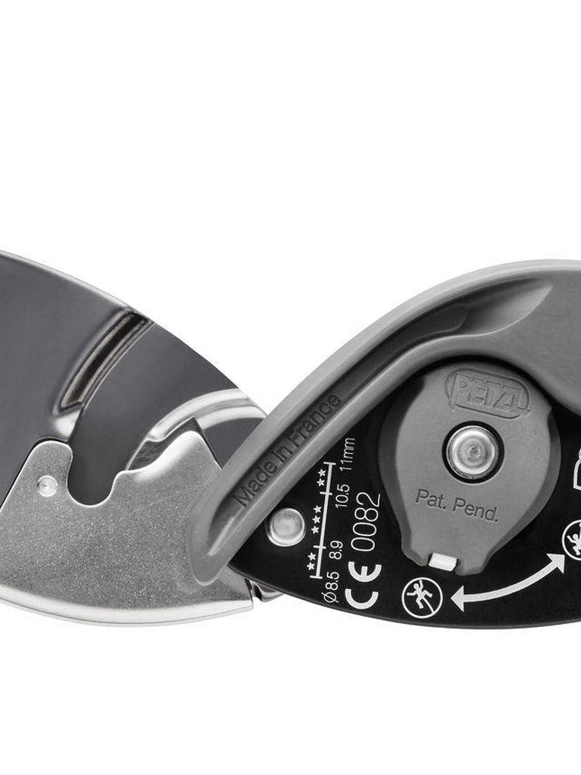 Asegurador con Frenado Asistido Petzl GRIGRI + 4