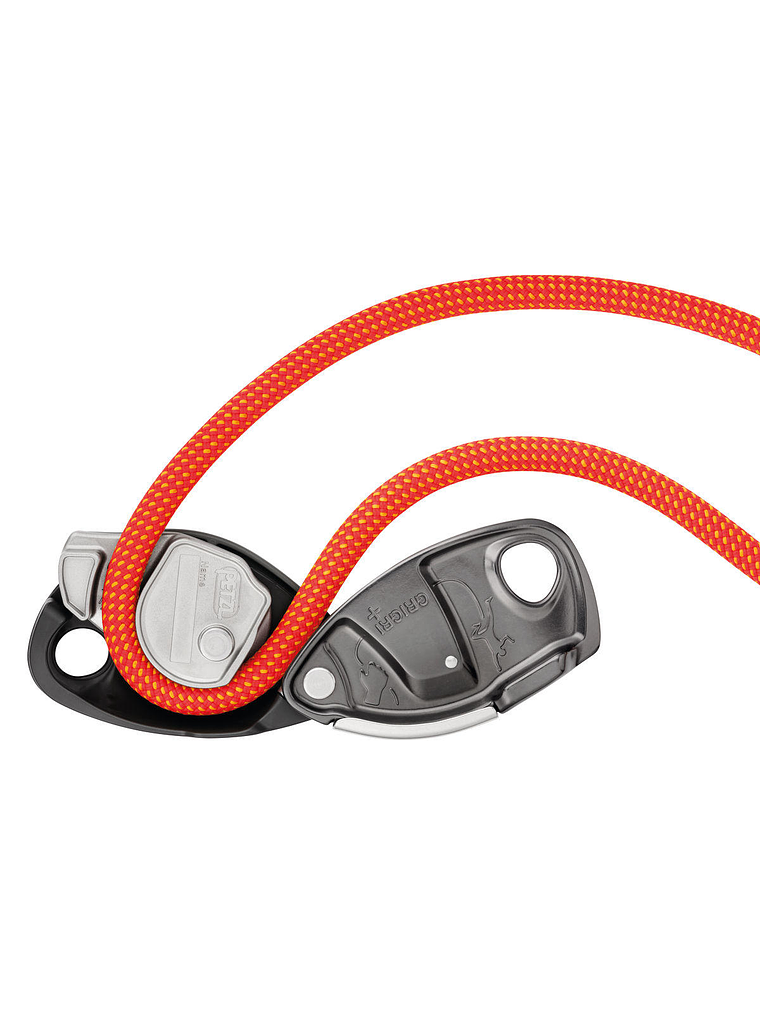 Asegurador con Frenado Asistido Petzl GRIGRI + 5