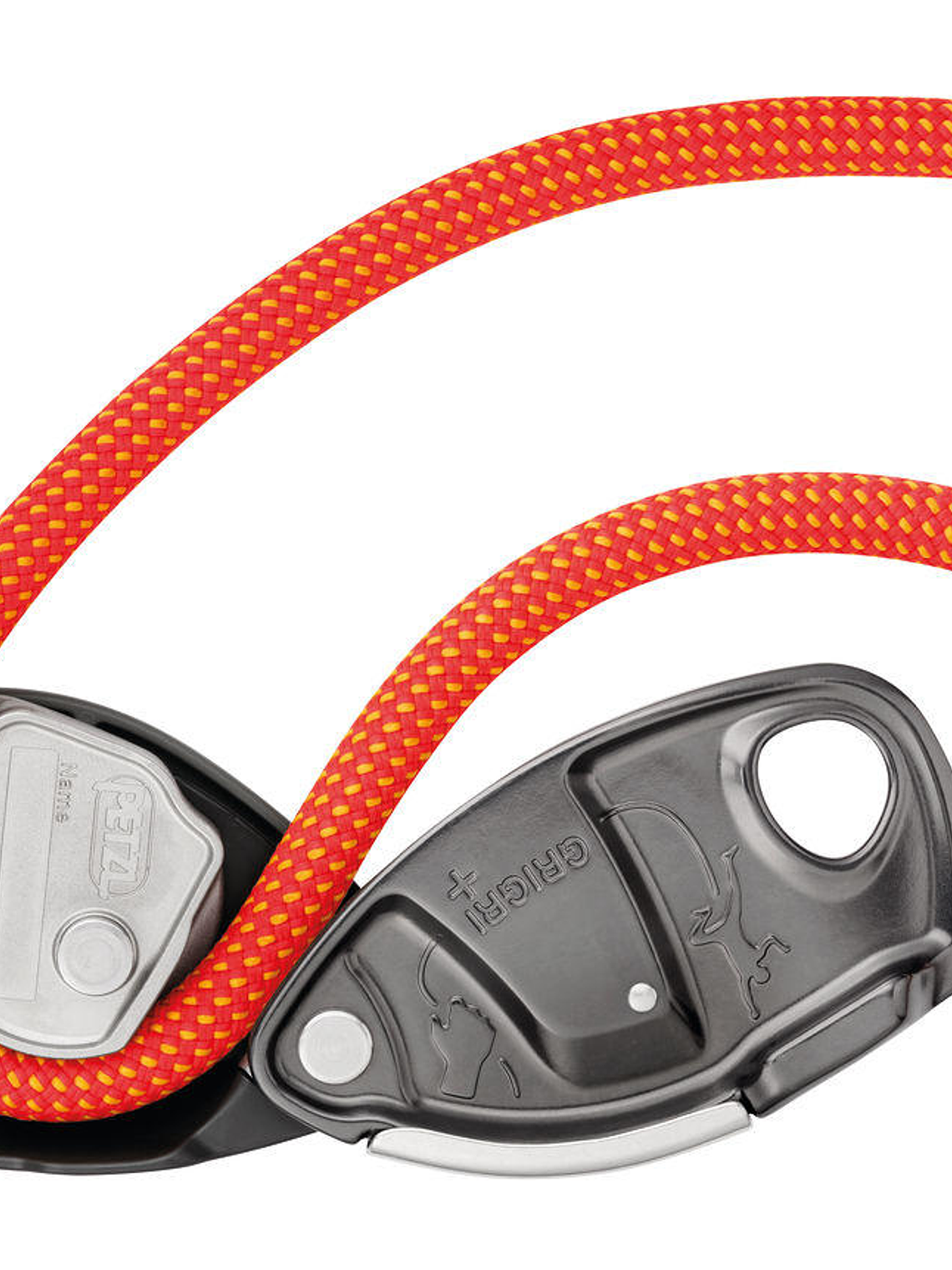 Asegurador con Frenado Asistido Petzl GRIGRI + 5
