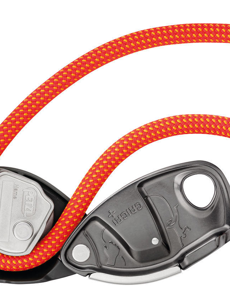 Asegurador con Frenado Asistido Petzl GRIGRI + 5