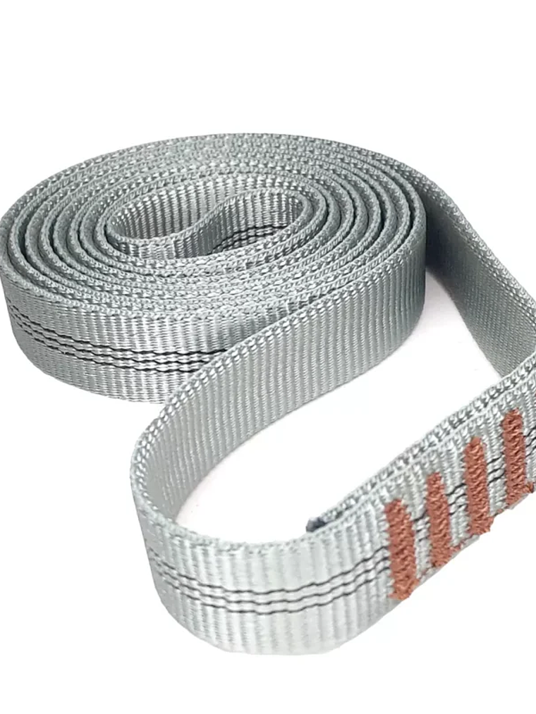 Anilla de Anclaje Plana Poliamida 50 cms x 18 mm 22kN Gris 1