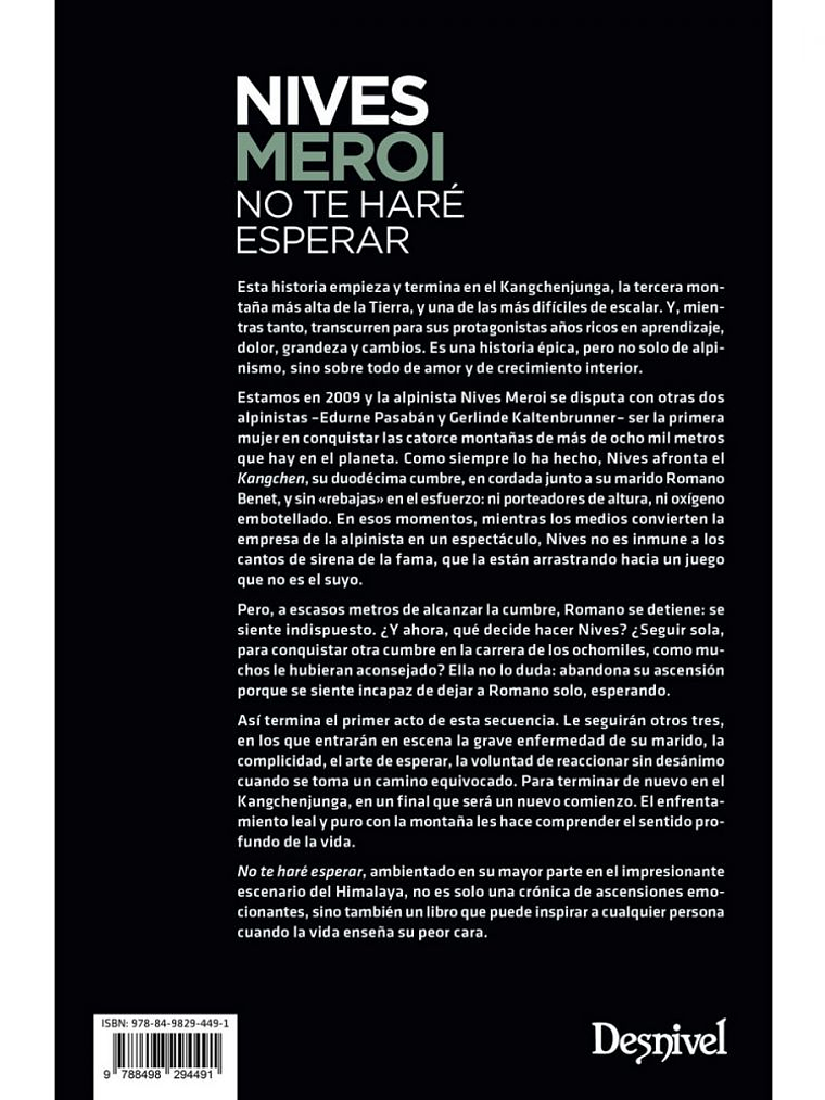 Libro No Te Haré Esperar 2