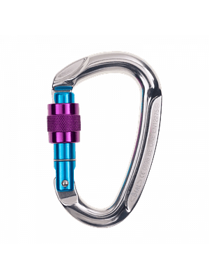 Mosquetón Aluminio Tipo H Rosca 24kN Be One Rosa 