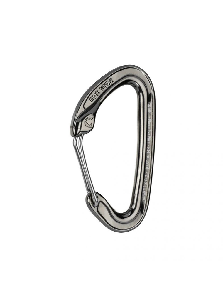 Mosquetón Sin Seguro K3EW Plume Evo Wire 2