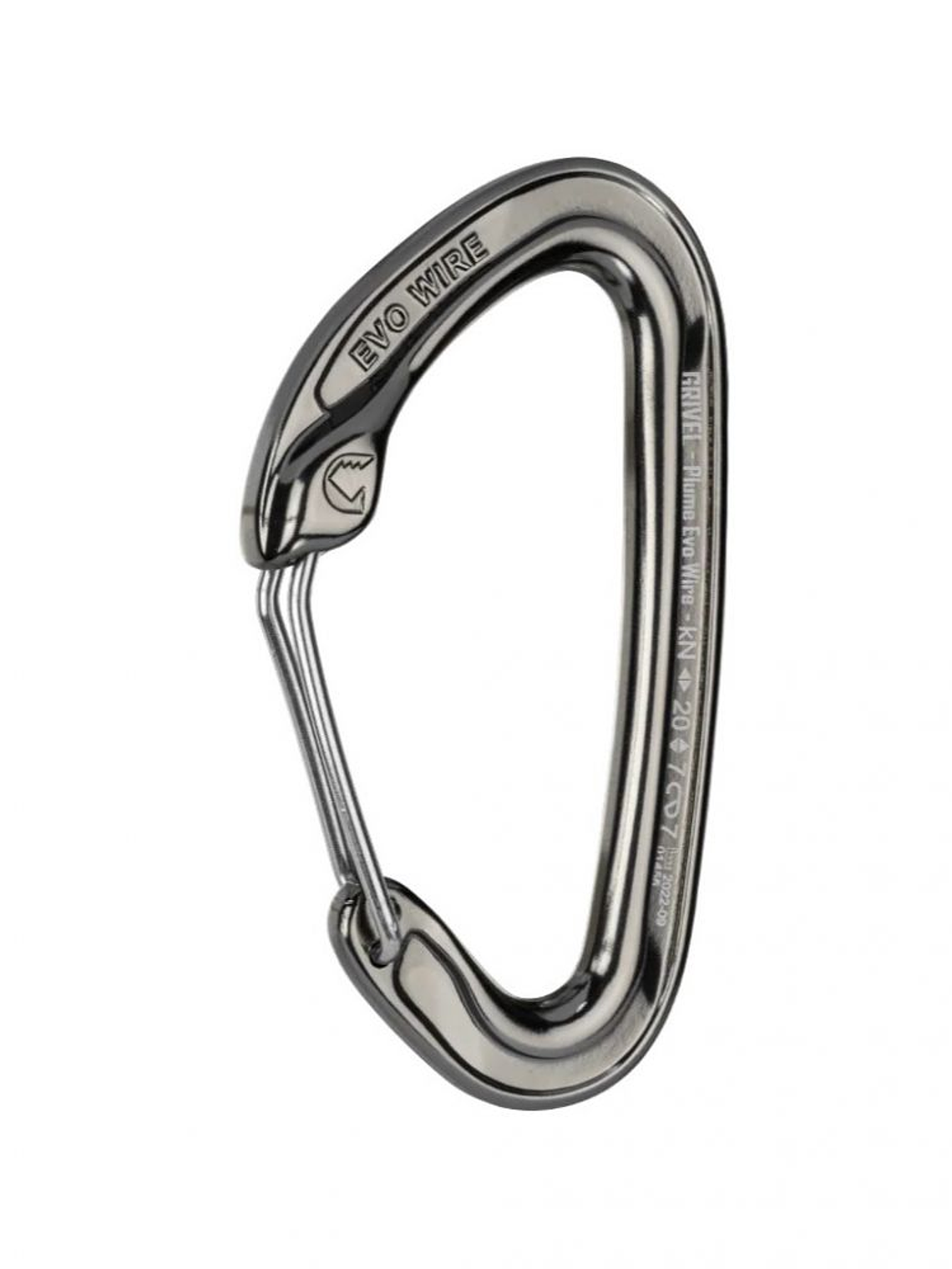 Mosquetón Sin Seguro K3EW Plume Evo Wire 1