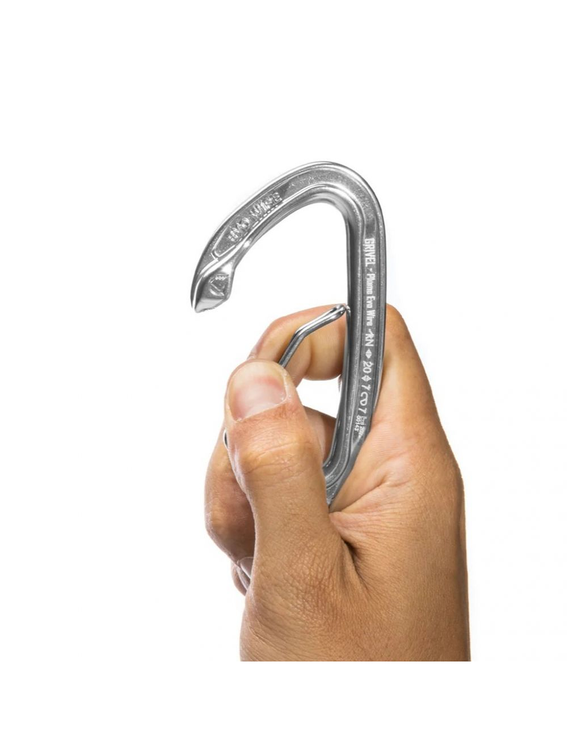 Mosquetón Sin Seguro K3EW Plume Evo Wire 3