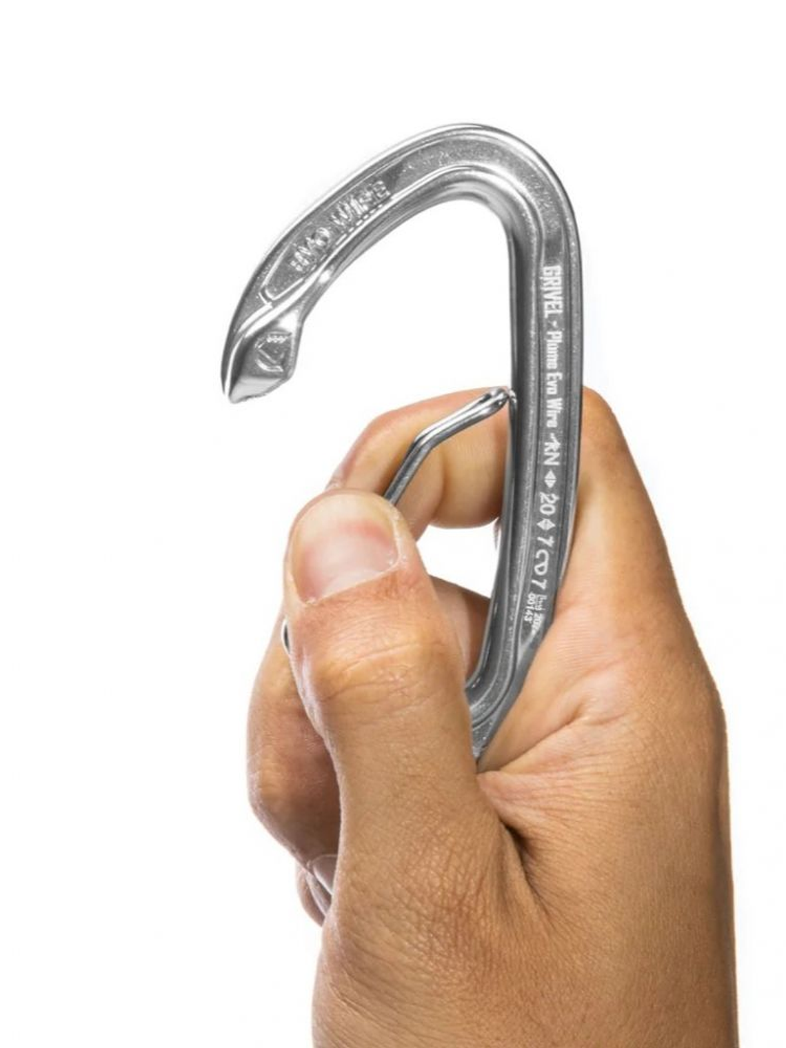 Mosquetón Sin Seguro K3EW Plume Evo Wire 3