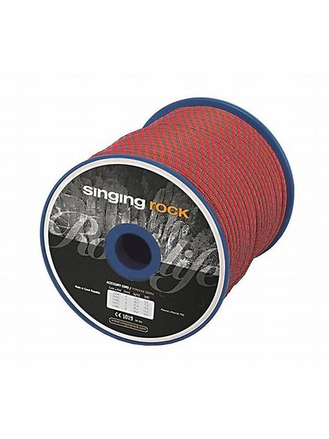 Cordín 7 mm Singing Rock Rojo/Gris por Metro – Poliamida 11,5 kN 1