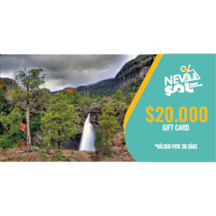 Gift Card Nevasol 20.000 1