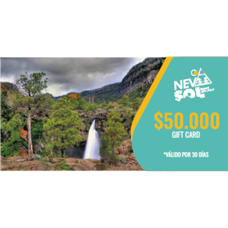 Gift Card Nevasol 50.000 1