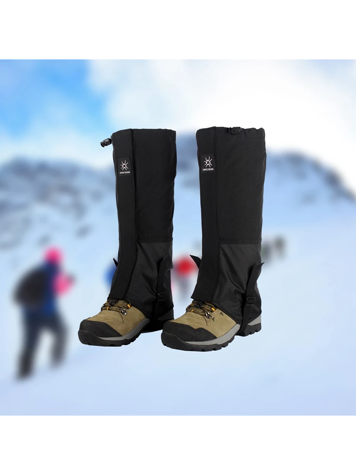 Polainas Impermeables de Montaña | Protección contra lluvia, nieve y barro | Samstrong 5