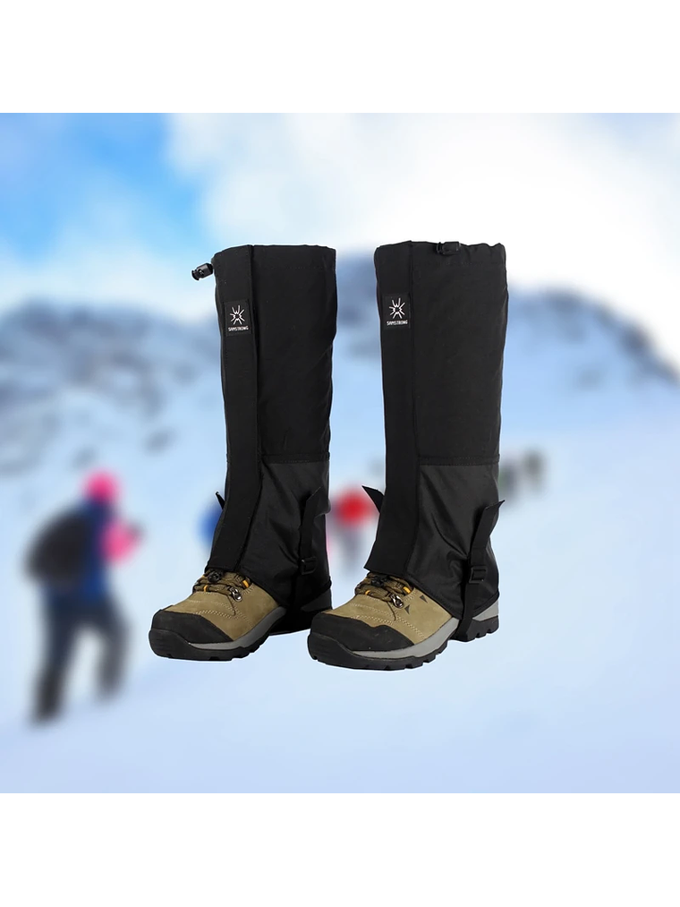 Polainas Impermeables de Montaña | Protección contra lluvia, nieve y barro | Samstrong 5