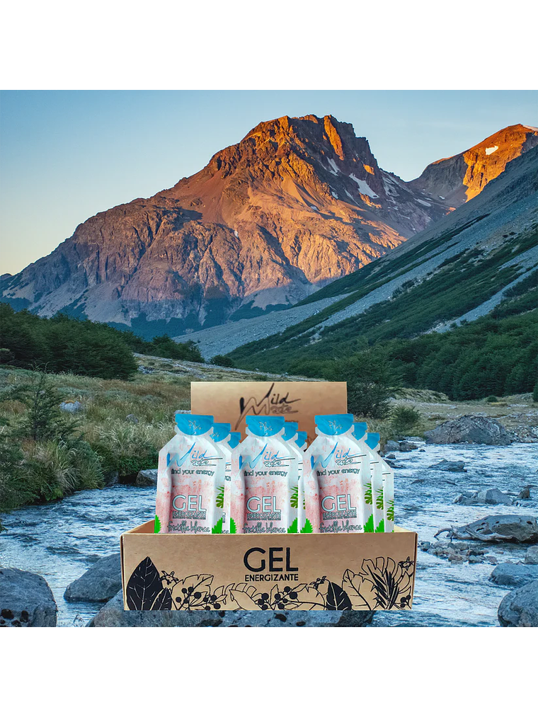 Gel Energizante Wildmate Plus Frutilla Blanca 1