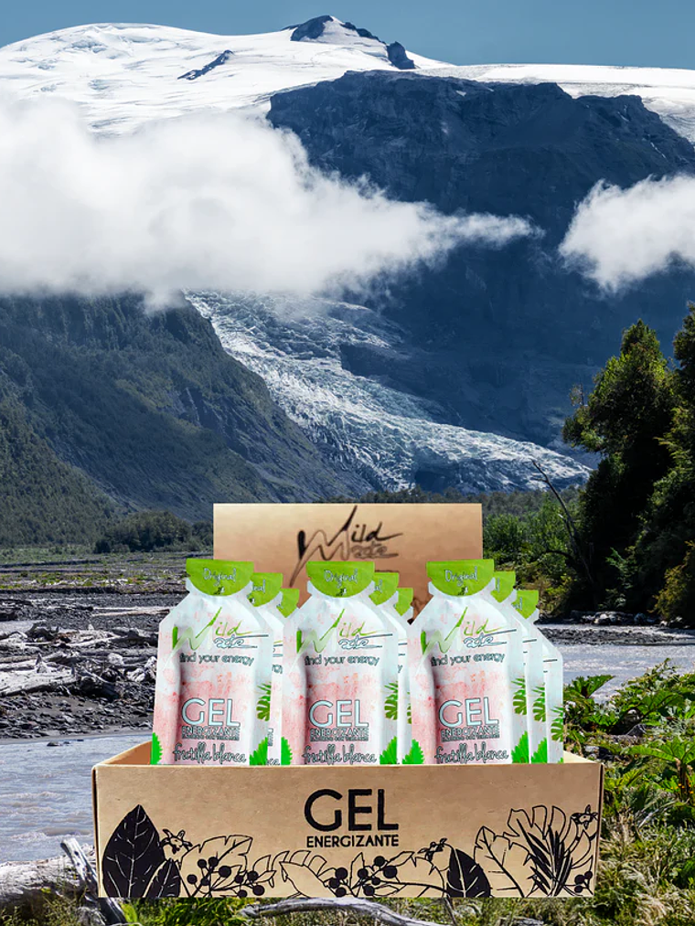 Gel Energizante Wildmate Original Frutilla Blanca 1