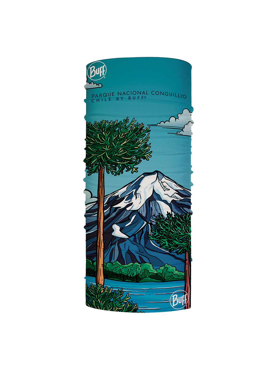 Bandana Tubular Original Ecostretch CHILE by BUFF® P.N Conguillio 1