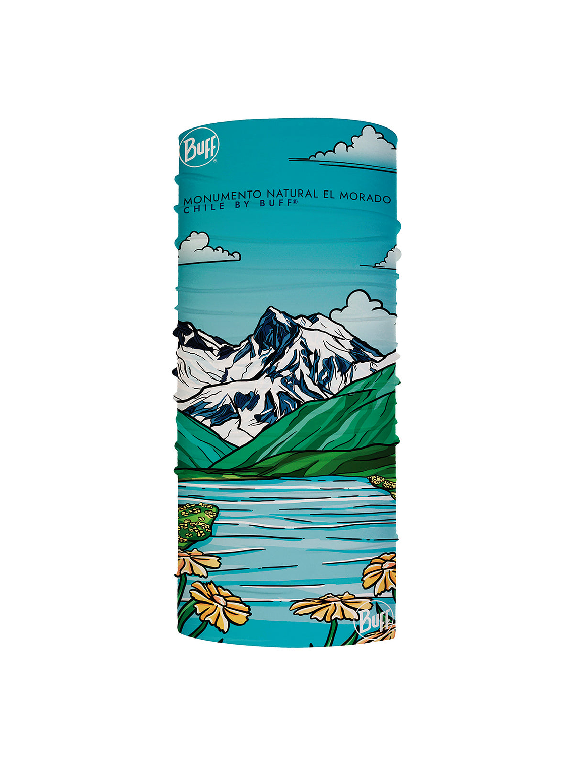 Bandana Tubular Original Ecostretch CHILE by BUFF® El Morado 1