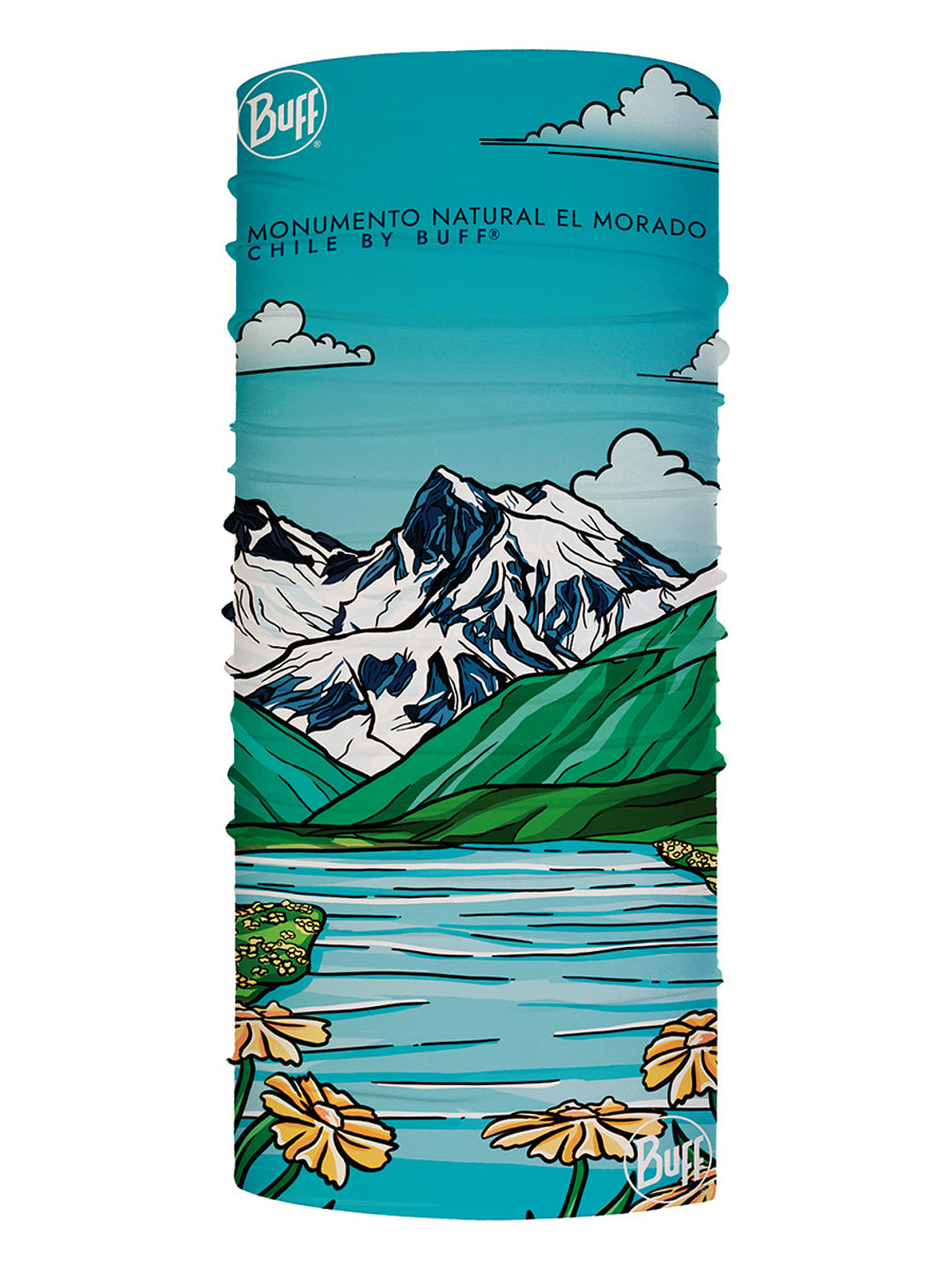 Bandana Tubular Original Ecostretch CHILE by BUFF® El Morado 1