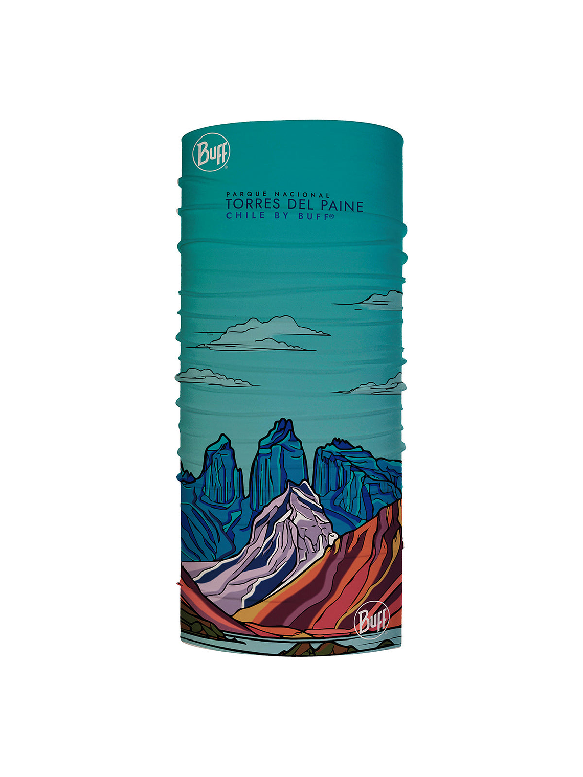 Bandana Tubular Original Ecostretch CHILE by BUFF® P.N Torres del Paine 1