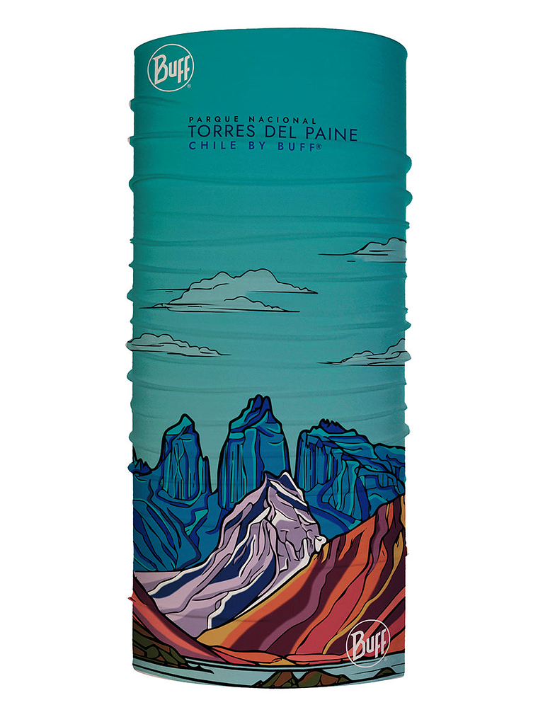 Bandana Tubular Original Ecostretch CHILE by BUFF® P.N Torres del Paine 1