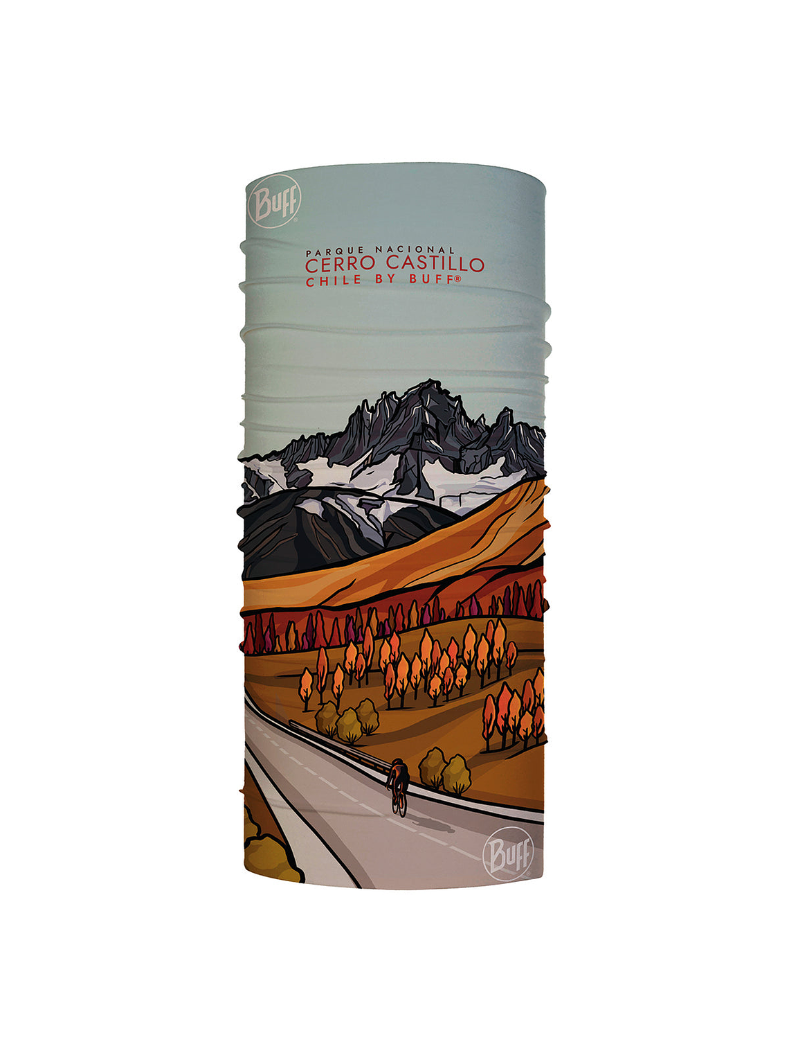 Bandana Tubular Original Ecostretch CHILE by BUFF® P.N Cerro Castillo 1